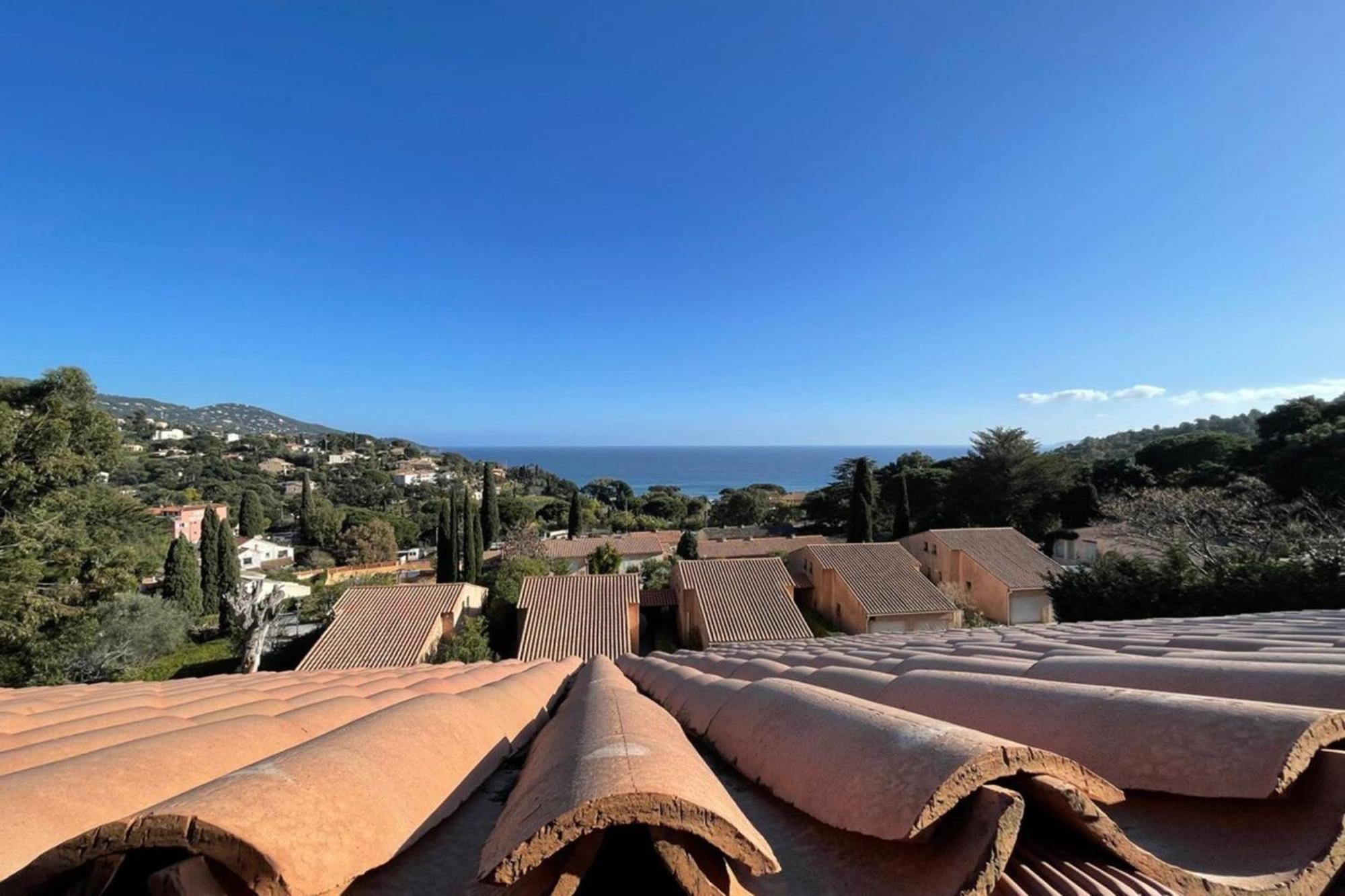 Duplex In Pramousquier - Sea View Apartment Le Lavandou Exterior photo